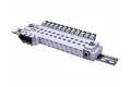 Elektrozawór z mikrozłączem 5/2 monostabilny M5 24VDC przewód 0.5m – zdjęcie 1