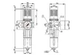 Filtroreduktor G1/4" 5um 0.5-12bar – zdjęcie 2