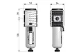 Filtr G1/4" 0.3um Futura (029960) – zdjęcie 2