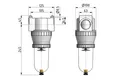 Filtr powietrza 8um G1 1/2" Standard (032222) – zdjęcie 2