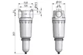 Filtr powietrza 60um G1 1/2" z metal. szklanką Standard (034535) – zdjęcie 2