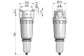 Filtr powietrza 8um G2" Standard (024882) – zdjęcie 2