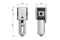 Filtr węgiel aktywny G1/2" Futura (030913) – zdjęcie 2