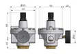 Reduktor G1" 0,5-10bar sterowany pilotem Standard – zdjęcie 2