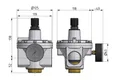 Reduktor G1 1/4" 0,5-10bar Standard – zdjęcie 2