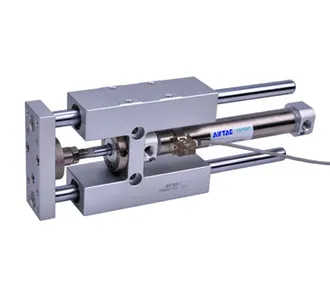 Siłownik ISO6432 z prowadnicami typu T 25X200