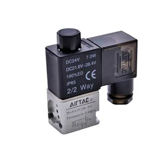Elektrozawór 3/2 mont. na liście monostabilny 24VAC