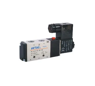 Elektrozawór 5/2 monostabilny G1/4" 230VAC z pilotem zewnętrznym