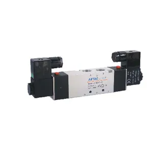 Elektrozawór 5/3 w pozycji środ. pod ciśnieniem G3/8" 230VAC