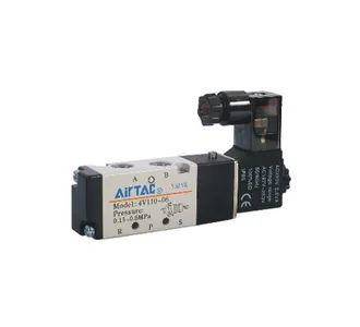 Elektrozawór 5/2 monostabilny G1/8" 230VAC z pilotem zewnętrznym