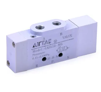 Elektrozawór ster. pneumatycznie 5/2 monostabilny G1/8"