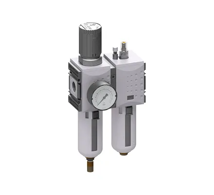 Blok przygotowania powietrza G1/2" 0,5-8bar 5um autom. spust Futura (040095)