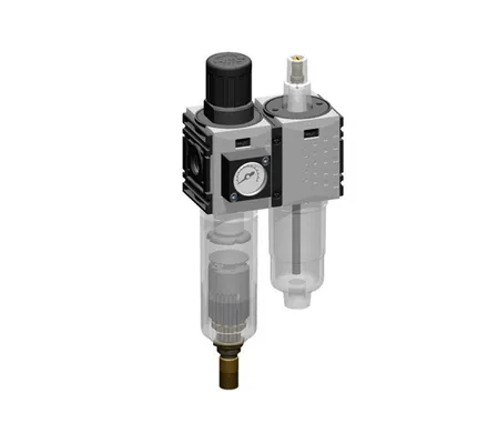 Blok przygotowania powietrza G1/4" 0,5-8bar 5um autom. spust mini Futura