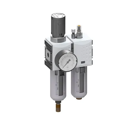 Blok przygotowania powietrza G3/8" 0,5-8bar 5um autom. spust Futura (029904)