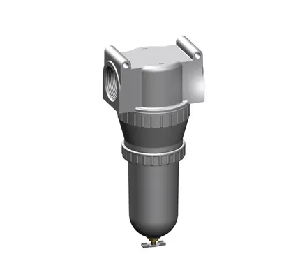 Filtr powietrza 40um G1 1/2" z metal. Szklanką ręczny spust kondensatu Standard (031605)
