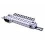 Elektrozawór z mikrozłączem 5/2 bistabilny M5 230VAC przewód 2m