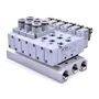 Elektrozawór z mikrozłączem 5/2 monostabilny na przewód 8mm 24VDC przewód-2m