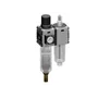 Blok przygotowania powietrza G1/4" 0,5-8bar 5um autom. spust mini Futura