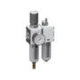 Blok przygotowania powietrza G3/8" 0,5-8bar 5um autom. spust Futura (029904)
